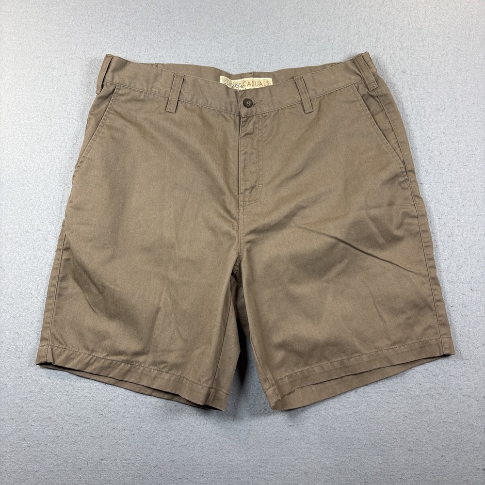 Cabelas Women Brown Casual Shorts Outdoors Hiking ‎ Urban Cotton Size 16